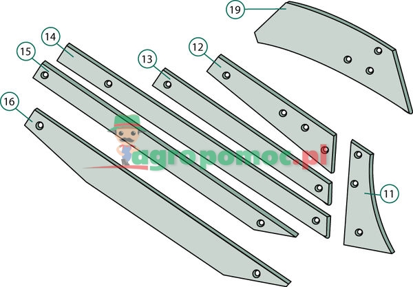 Listwa odkładnicy | 27380902 | zdjęcie nr 2